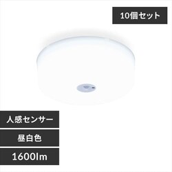 �y10�Z�b�g�z�V�[�����O���C�g LED ���^ ���^���T�[�L�b�g�V���[�Y 1600lm �l���Z���T�[�t�� �����F ���� �L�� �L�b�`�� ���ʏ� �N���[�[�b�g �Ɩ� SCL16NMS-MCHL