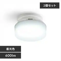 �y2�Z�b�g�z�V�[�����O���C�g LED ���^ 600lm �����F ���� �L�� �L�b�`�� ���ʏ� �N���[�[�b�g �Ɩ� SCL6D-MCHL 