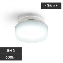 �y4�Z�b�g�z�V�[�����O���C�g LED ���^ 600lm �����F ���� �L�� �L�b�`�� ���ʏ� �N���[�[�b�g �Ɩ� SCL6D-MCHL 