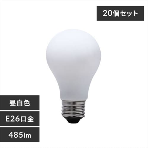 2個セット】LEDフィラメント電球 E26口金 全方向タイプ 40W形