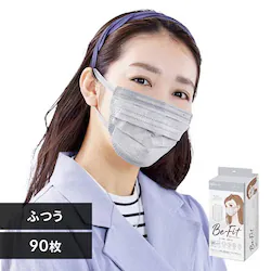 �y90���z ���t�B�b�g �J���[�}�X�N �ӂ��T�C�Y 30�����~3 �j���A���X�O���[