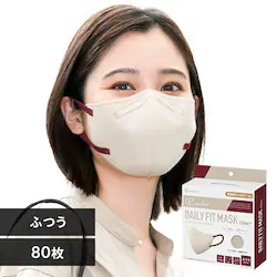 y80z DAILY FIT MASK tB^[vX J[}XN ӂTCY 20~4 y[x[W~{h[
