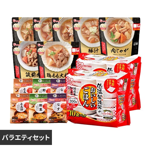 【仕送りセット】ごちそうセット パックご飯 200g×20食 【プラザマーケット】 _0