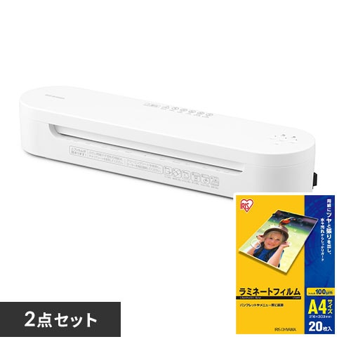 A4フィルム20枚セット】 ラミネーター 名刺~A3対応 高速起動 4本