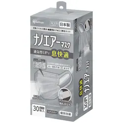 �y90������z�i�m�G�A�[ �}�X�N �v���[�c�^�C�v �ӂ��T�C�Y �j���A���X�O���[ 30������~3�� PK-NI30LXH