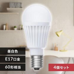 �y4�zLED�d�� E17 �S���� 60�`���� �����F 2�Z�b�g LDA5N-G-E17/W-6T92P �~2