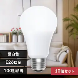 【10個】LED電球 E26 全方向 100形相当 昼白色 2個セット LDA10N-G/W-10T92P ×5