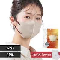 �y40���zFASHIONABLE MASK ���� �ӂ��T�C�Y 10�����~4�� RN-FA10SUF �y�[���x�[�W���~�{���h�[+�t�F�C�V�����}�X�N1��