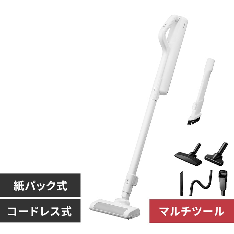 紙パックセット】充電式紙パックスティッククリーナー 紙パック5年分