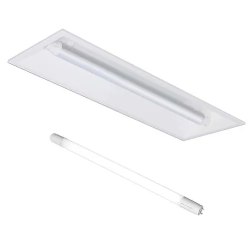 【工事必要】直管用専用器具 埋込下面開放型110形1灯用 両側給電 ランプ1本セット_0