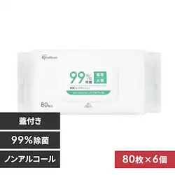 �y480���z�W�����ۃE�F�b�g�e�B�b�V�� �m���A���R�[���^�C�v 80�����~6�� FWT-80N