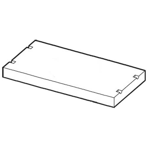 可動棚板(小)≪コミックラックスライドトリプルCST-1200ウォルナット用≫20183_0
