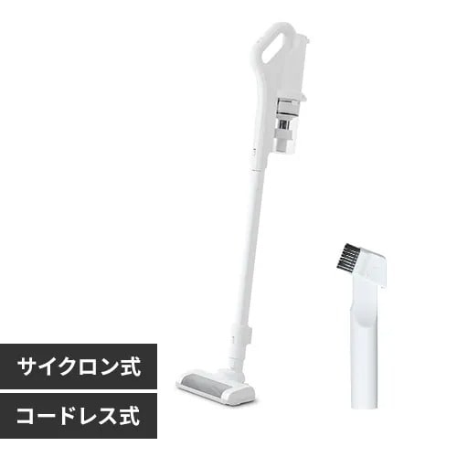 掃除機 コードレス サイクロン 自走式 SCD-185P-W ホワイト 202398T