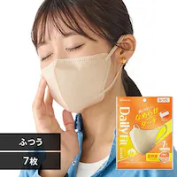 �y7���z DAILY FIT MASK �Ȃ߂炩�^�b�` ���� �ӂ��T�C�Y �y�[���x�[�W���y������s�z