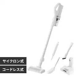 充電式サイクロンスティッククリーナー SCD-230P-W ホワイト