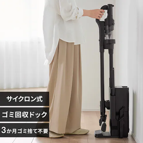 �[�d���T�C�N�����X�e�B�b�N�N���[�i�[ �S�~���W�h�b�N�t�� SCD-L4PD-B �u���b�N_0