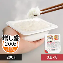 【最短賞味期限:2026年2月26日】低温製法米のパックごはん 国産米100% 200g×24パック