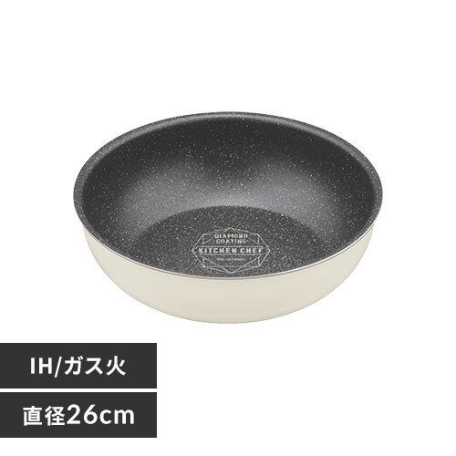 tCp u߂Ȃ 26cm IH/KXΑΉ _ChR[gp DCI-T26W AC{[_0