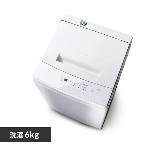 y󂠂zyݒu݁z@ 6.0kg 1l炵 IAW-T604E-W_0