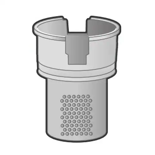 フィルターカバー 灰色≪充電式ハンディクリーナーAZ-HCDー21用≫600095_0