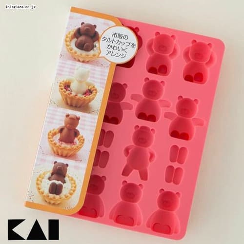  貝印 タルトカップでお風呂チョコ型【プラザセレクト】