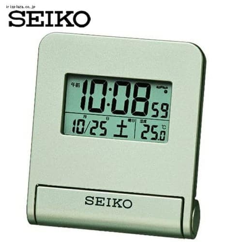 ＜アイリスプラザ＞ SEIKO 電波目覚まし時計 SQ772G