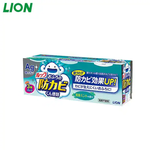 【3個パック】ルック おふろの防カビくん煙剤 ルックおふろの防カビくん煙剤 消臭ミント 3個パック_0