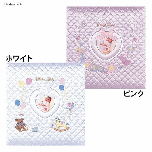 フエルアルバムL誕生 ワンダフルベビー ア-OLB-807/N-P ピンク ナカバヤシ