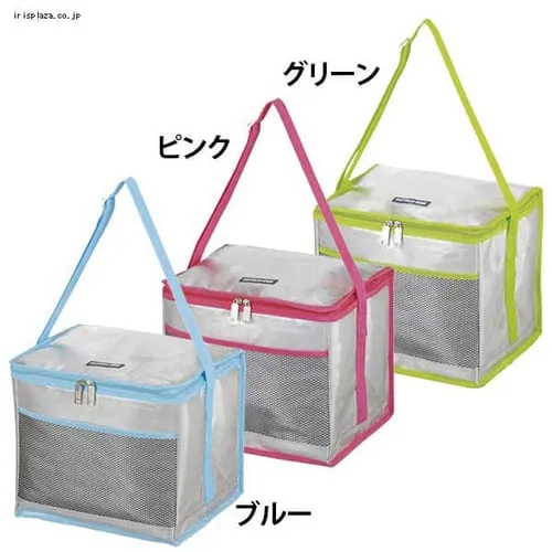 セジールソフトクーラーバック15L M-2973 パール金属 ブルー _0