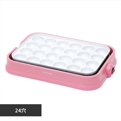 着脱式セラミックたこ焼き器 PTY-C24 グレー 7093011 │アイリスプラザ│アイリスオーヤマ公式通販サイト
