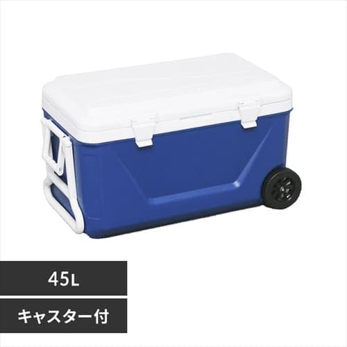 ＜アイリスプラザ＞ クーラーボックス 45L CB-G001-BL