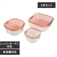 iwaki �ۑ��e�� �p�^3�_�Z�b�g PSCPRN3P1 �s���N  