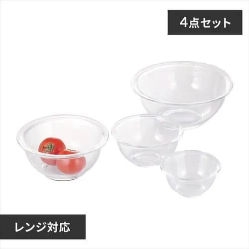 iwaki ボウル4点セット PSC-BO-30N_0