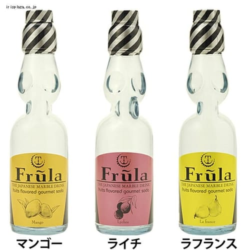 フルーラ ラムネ 200ml×30本 【全4種】 【プラザセレクト】【代引不可】