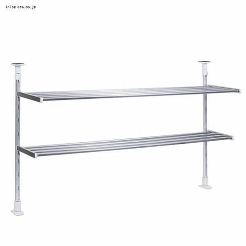  田窪工業所 つっぱり棚2段90cm TP2-90【プラザセレクト】