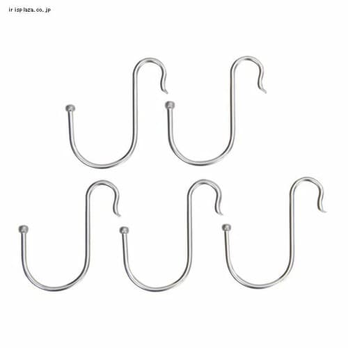  田窪工業所 棚用Sフック(中)5本入 TKS-M【プラザセレクト】
