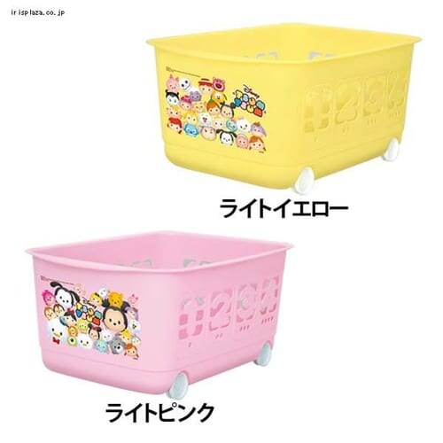 ディズニー ツムツム 123バスケット ライトピンク_0
