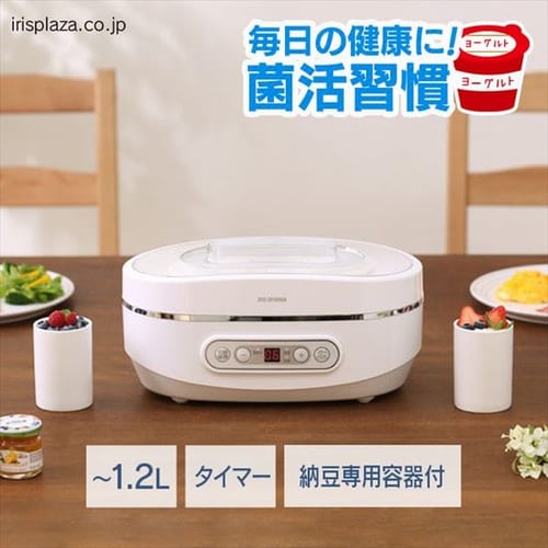  ヨーグルトメーカー ホワイト PYG-10PN【プラザセレクト】