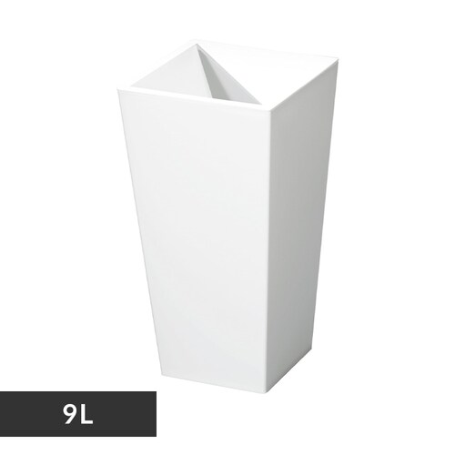 ゴミ箱 9L 新輝合成 ユニード カクス S36 ホワイト_0