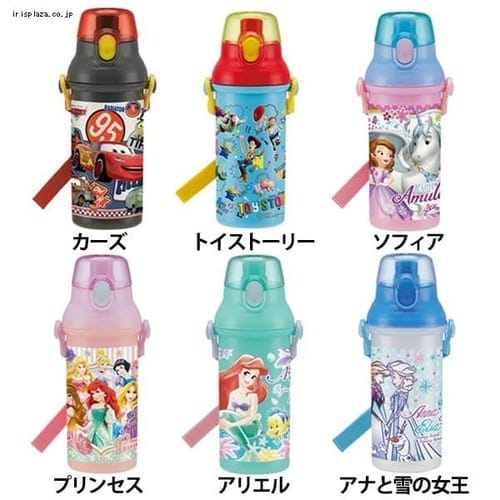 スケーター 食洗機対応直飲みプラワンタッチボトル480ml PSB5SAN 全18色【プラザセレクト】