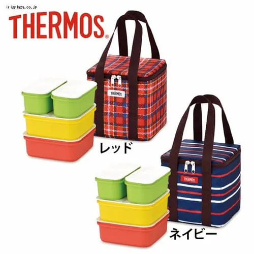 サーモス ファミリーフレッシュランチボックス DJF-2800 ネイビー_0