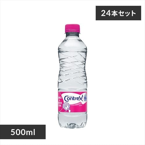 ＜アイリスプラザ＞ ネスレ コントレックス 500ml×24本 【代引不可】【プラザマーケット】画像