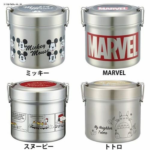 スケーター 真空ステンレスランチボックス840ml STLB2 全4色【プラザセレクト】_0