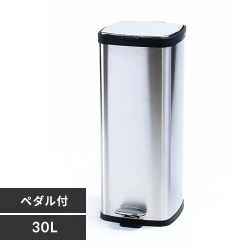 ＜アイリスプラザ＞ ステンレスペール 30L STPL-30