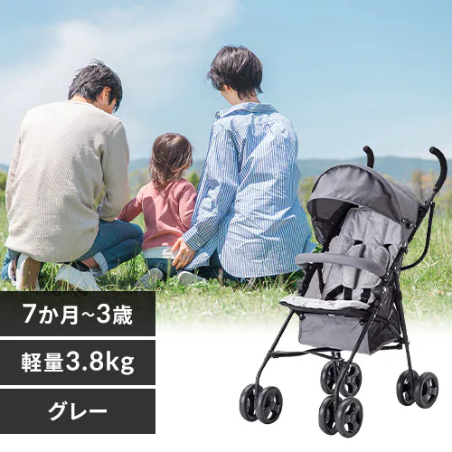 アルミバギー グレー_0