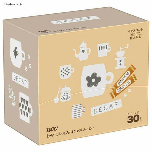  UCC 【30杯】 おいしいカフェインレスコーヒー スティックコーヒー 30P 393268 【プラザセレクト】【プラザマーケット】