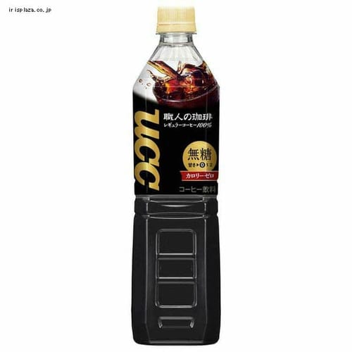 UCC 【24本入】 職人の珈琲 無糖 PET 930ml 503834 【プラザセレクト】【代引不可】【プラザマーケット】