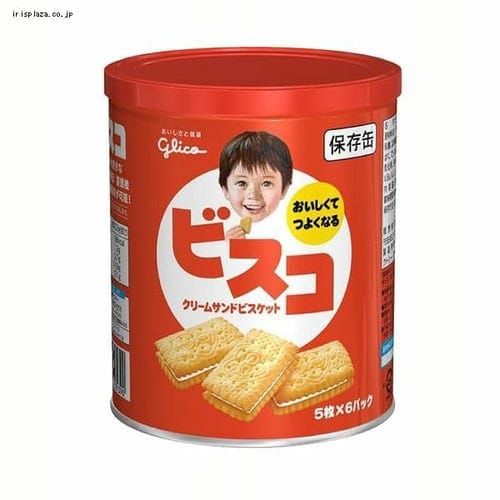  グリコ 【1缶】 ビスコ保存缶 30枚 【プラザセレクト】【プラザマーケット】