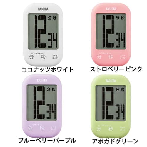 TANITA デジタルタイマー 100分計 TD-415-WH ホワイト【プラザセレクト】 7155948  │アイリスプラザ│アイリスオーヤマ公式通販サイト