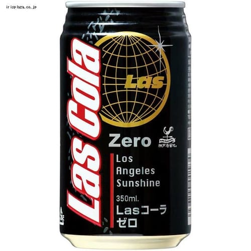 富永貿易 【24本セット】 神戸居留地 LAS コーラゼロ 缶 350ml 【プラザセレクト】
